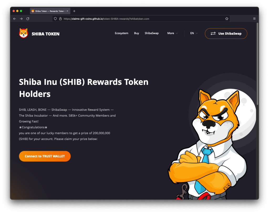 , &#8216;Shiba Inu&#8217; token scams surge with the virtual currency&#8217;s popularity, The Cyber Post